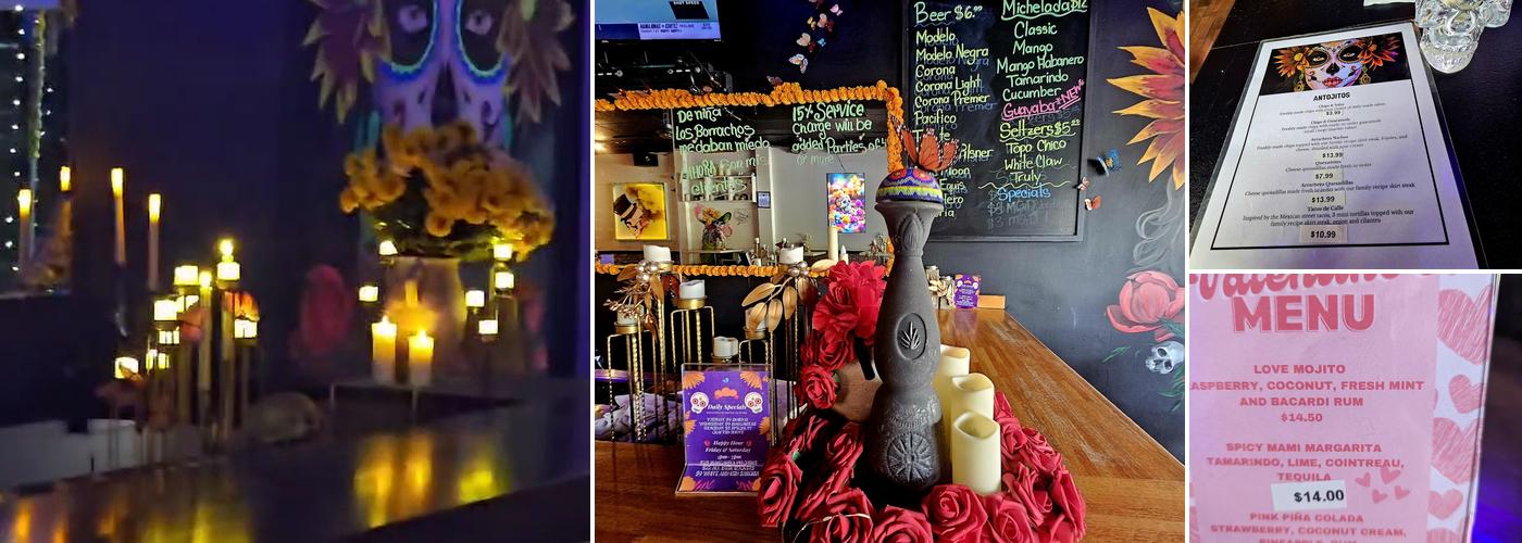 Catrina Tequila Bar Menu