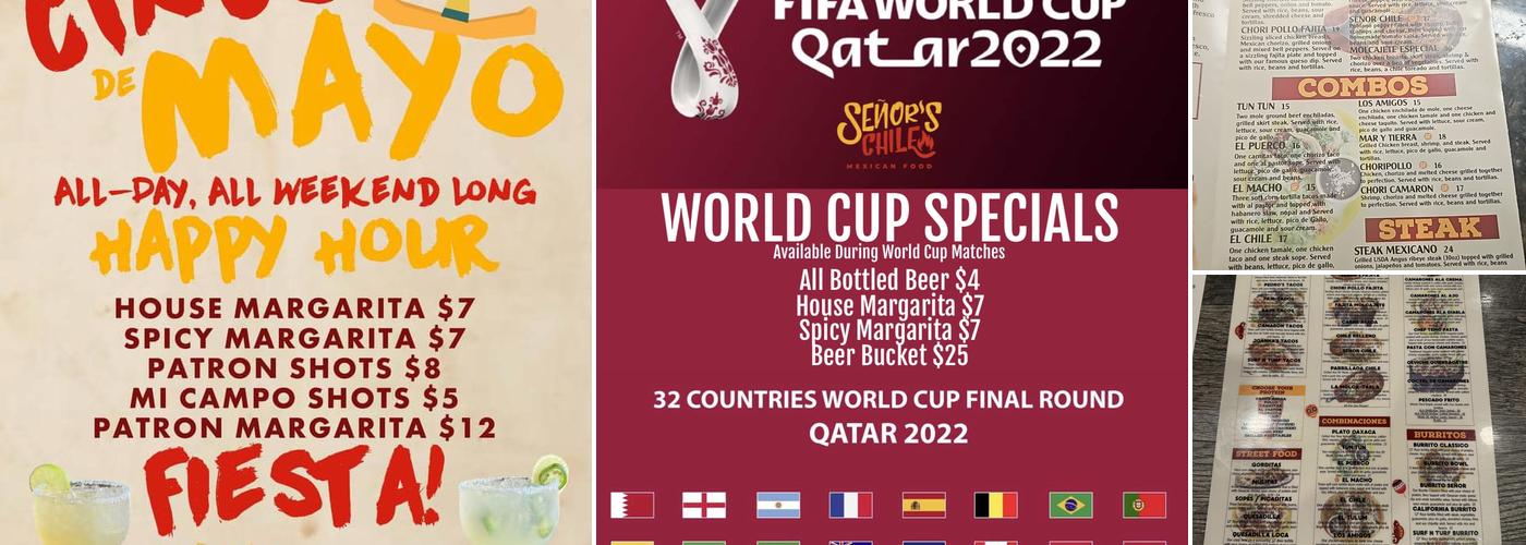 Señor’s Chile Cantina Menu