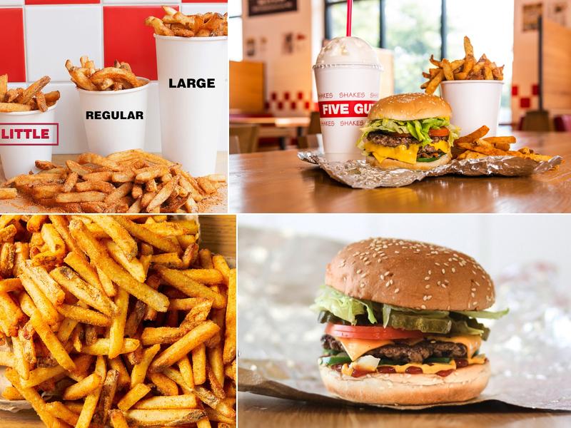 Five Guys Menu