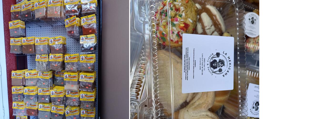 La Mexicana Bakery Menu