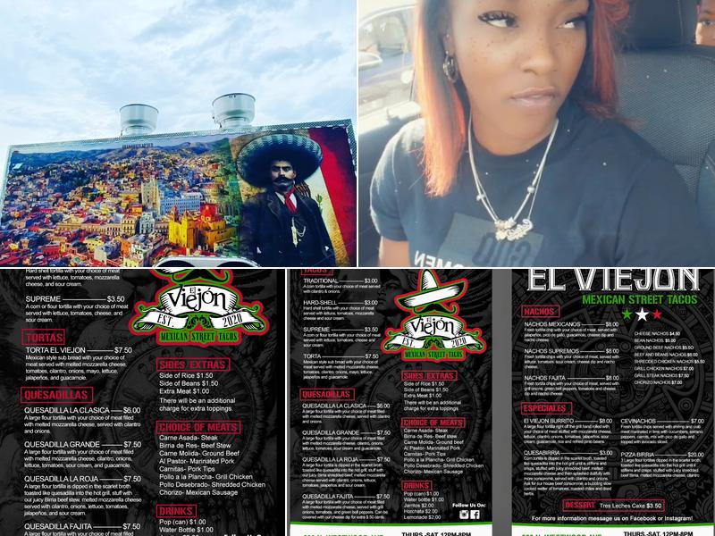 El Viejon Mexican Street Tacos Menu