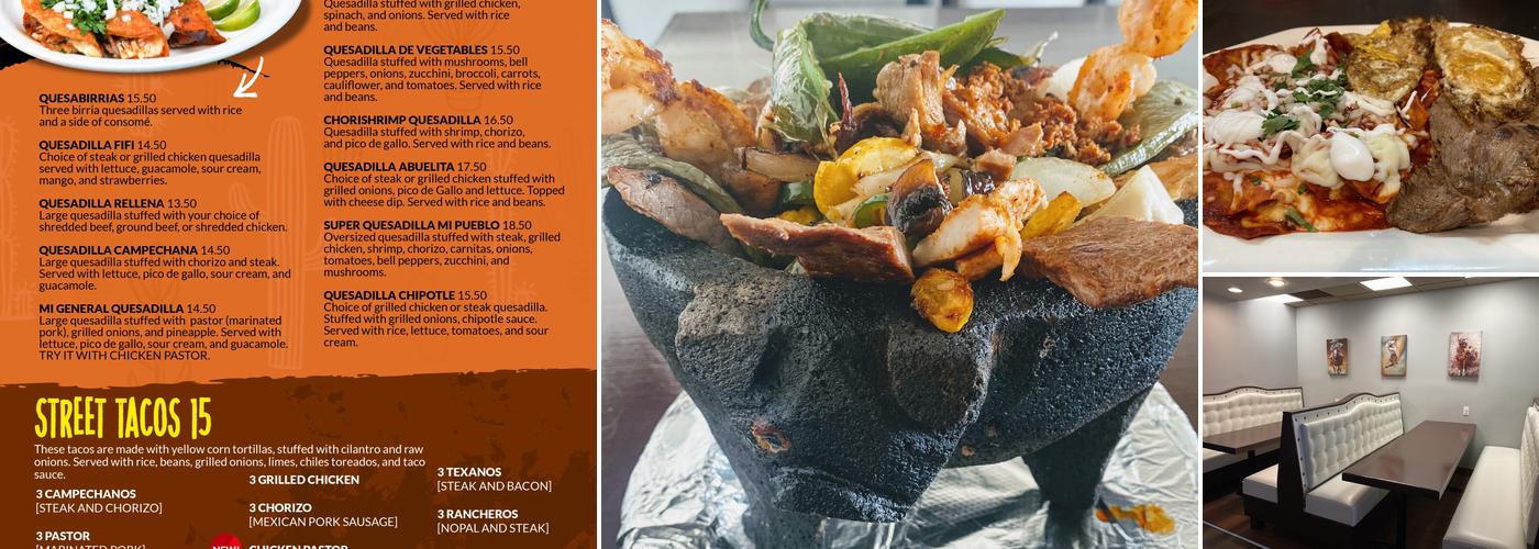 Mi Pueblo Eden Prairie Menu