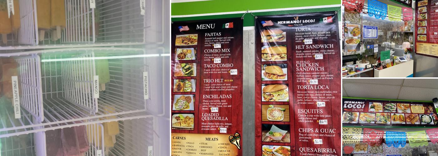 Hermanos Locos tacos Menu