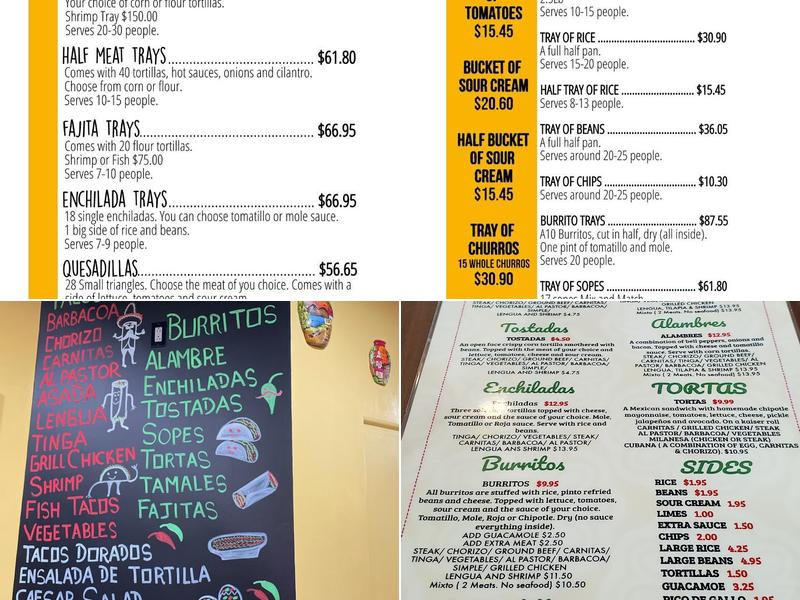 El Limon Bensalem Menu