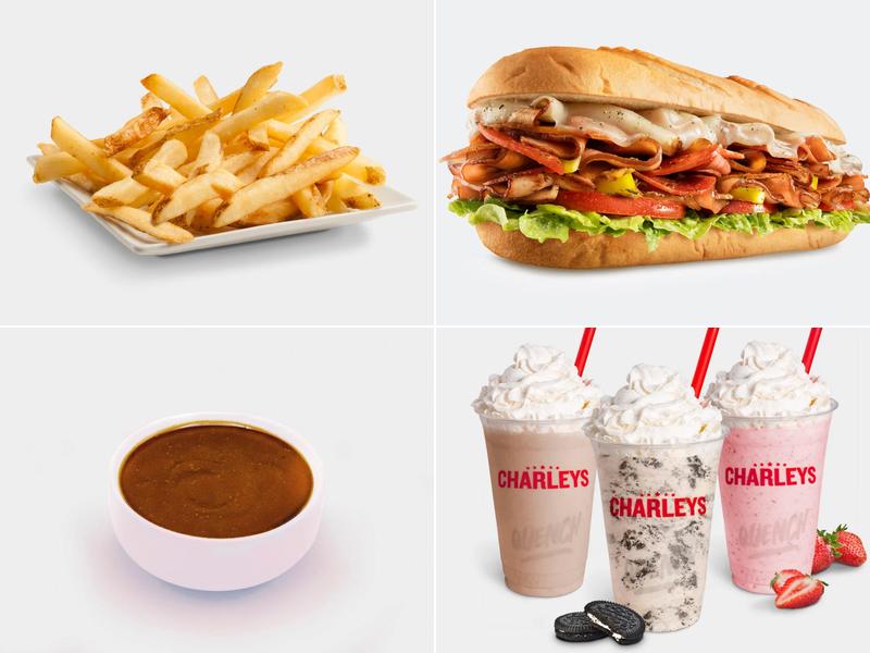 Charleys Cheesesteaks and Wings Menu