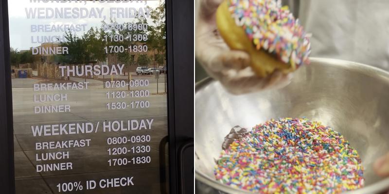 DFAC Menu