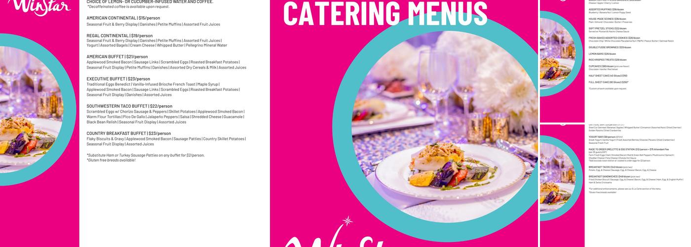 Dallas Cowboys Bar and Grill Menu