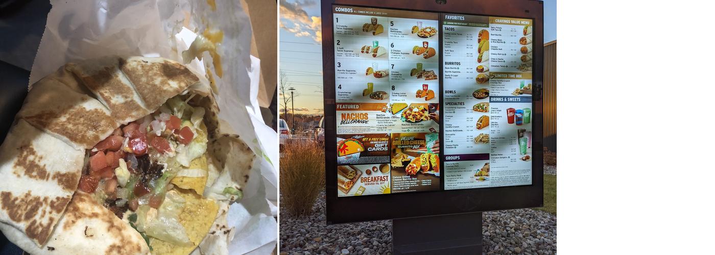 Taco Bell Menu
