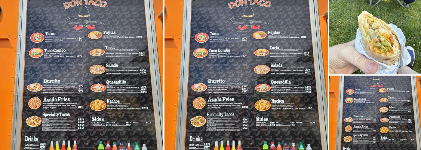 Don Taco Menu