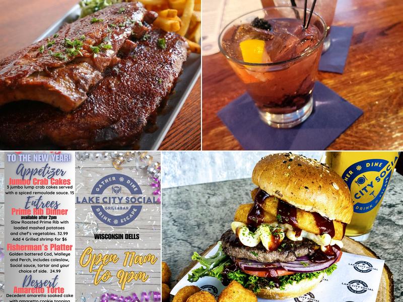 Lake City Social Menu