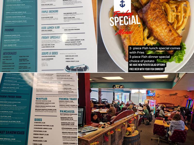 Lake House Cafe Menu