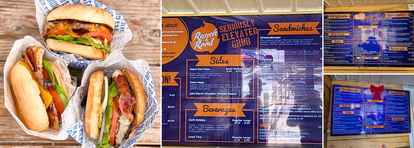 Ranch and Roost Menu