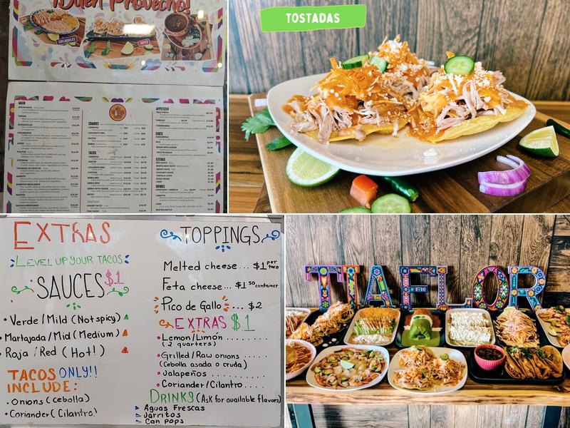 El Sazón de la Tía Flor Menu