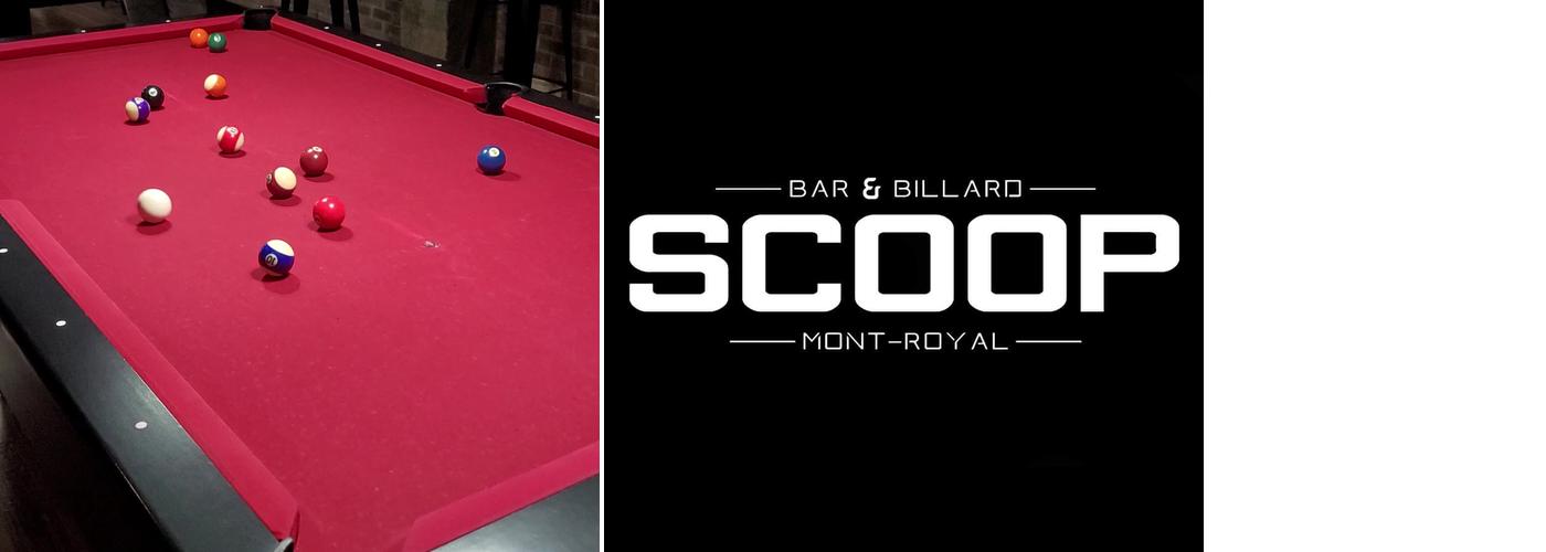 Bar Billard Scoop Menu