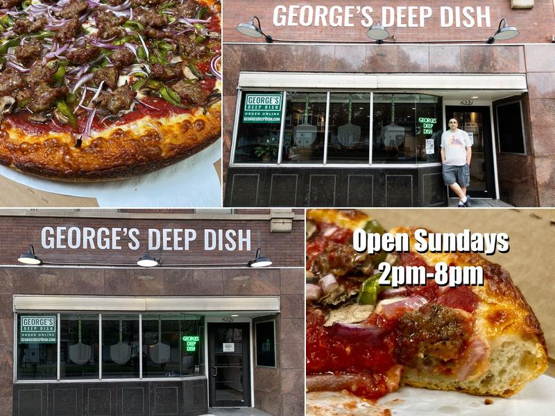 George's Deep Dish 6221 N Clark St, Chicago