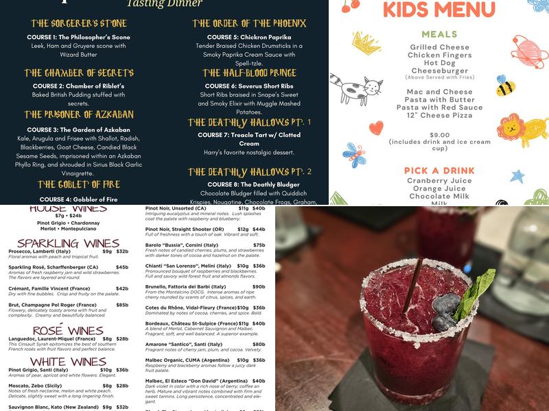 Farmhouse Tap + Tavern Menu