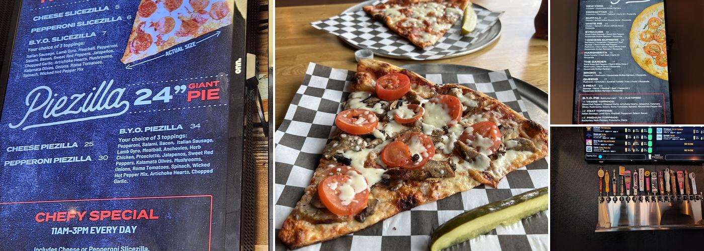 New York Pizza and Pints IV Menu