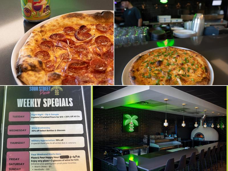 Sour Street Pizza Menu