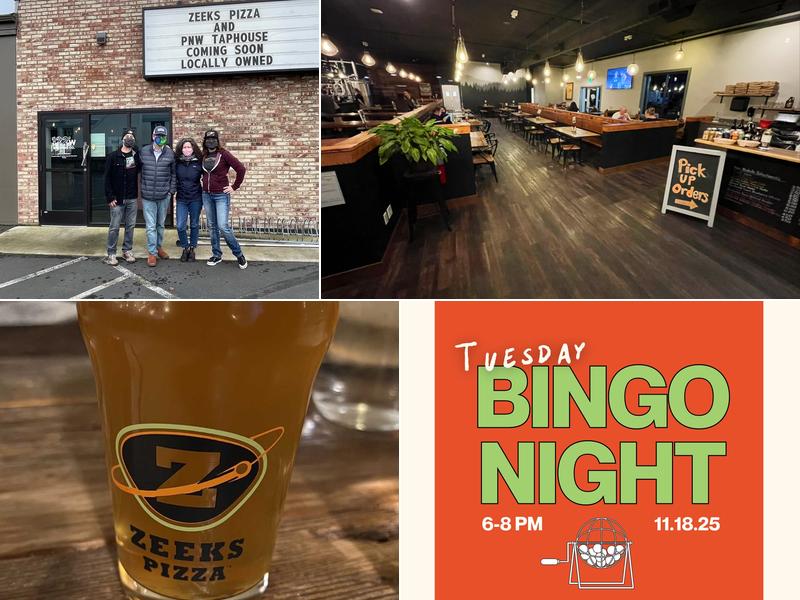Zeeks Pizza 2416 Meridian St, Bellingham
