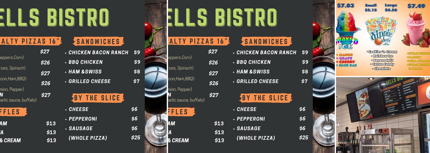 DELLS BISTRO Menu