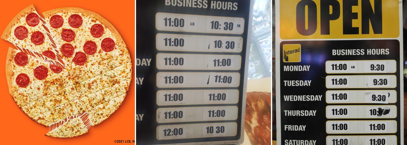 Little Caesars Pizza Menu