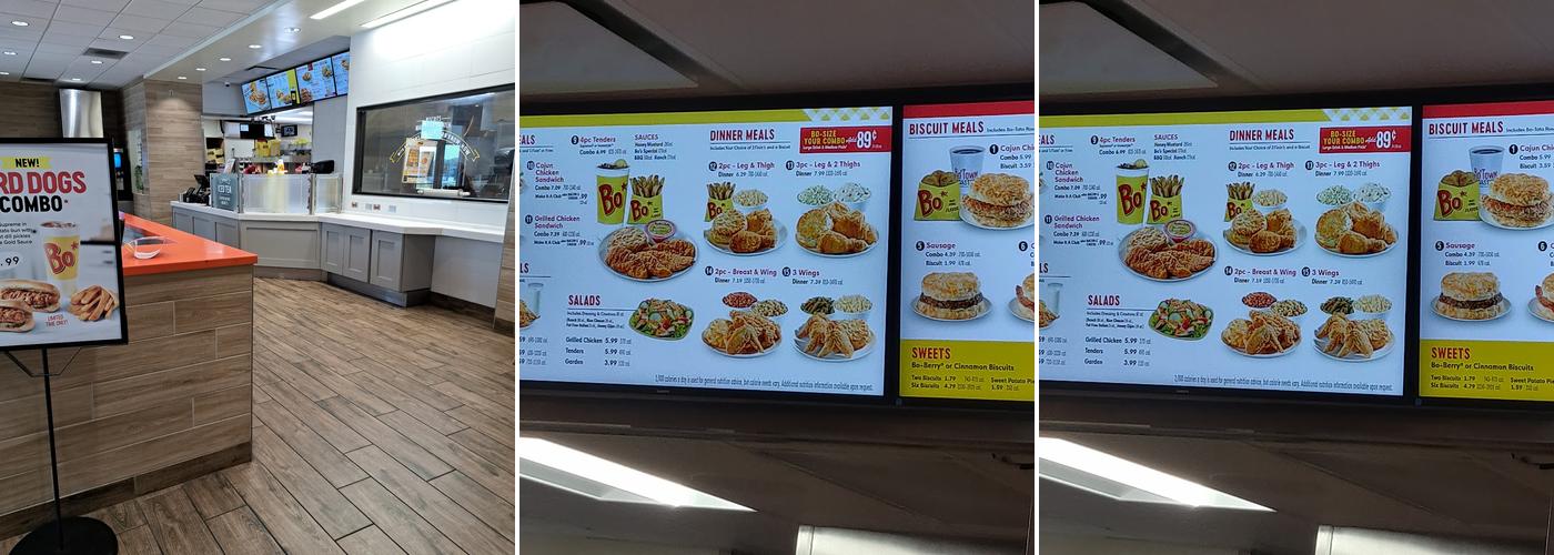 Bojangles Menu