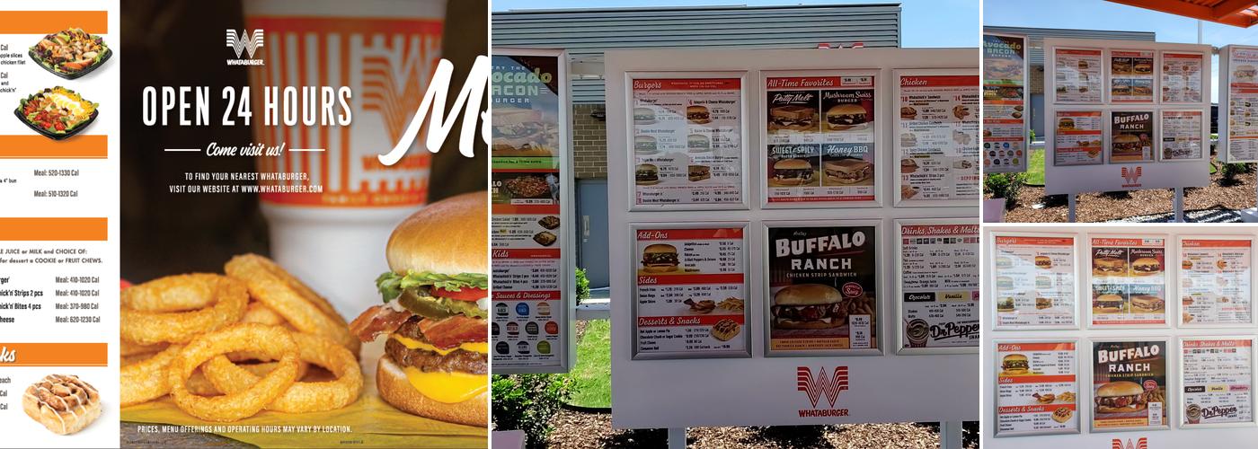 Whataburger Menu