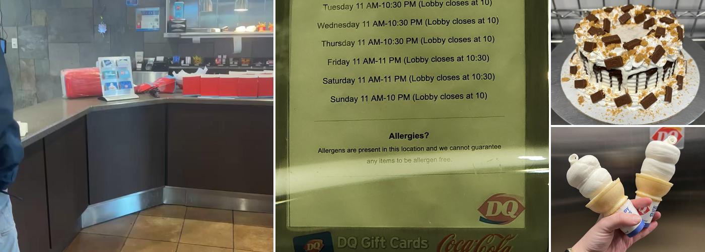 Dairy Queen Grill & Chill Menu