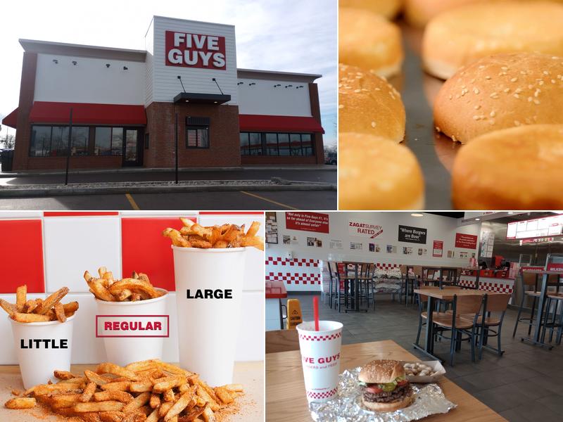 Five Guys 7781 Old Troy Pike, Huber Heights