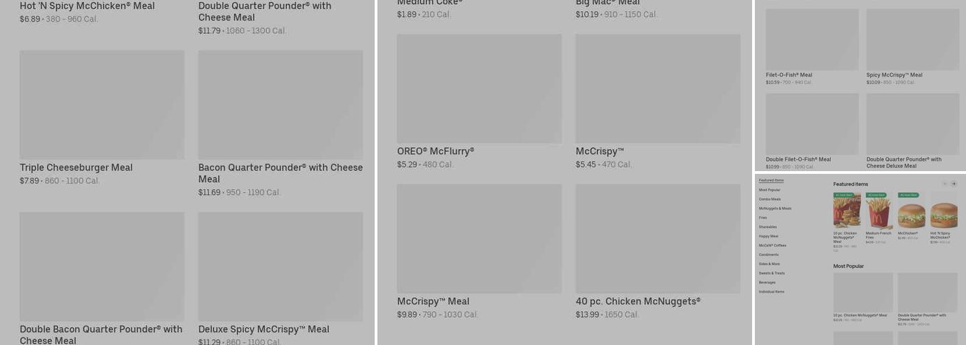 McDonald's Menu