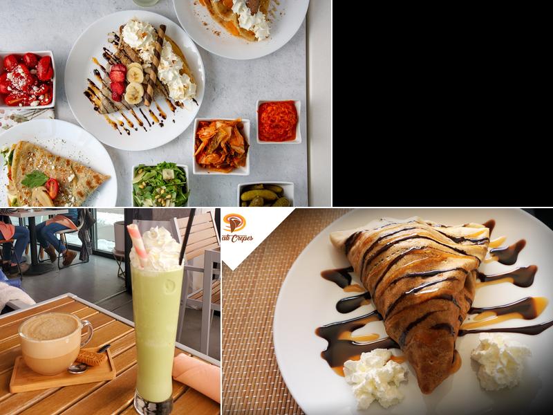 Dali Crepes Catering & Cafe Menu