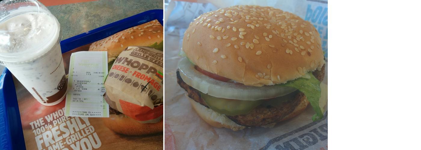Burger King Menu