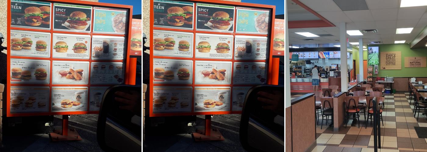 A&W Canada Menu