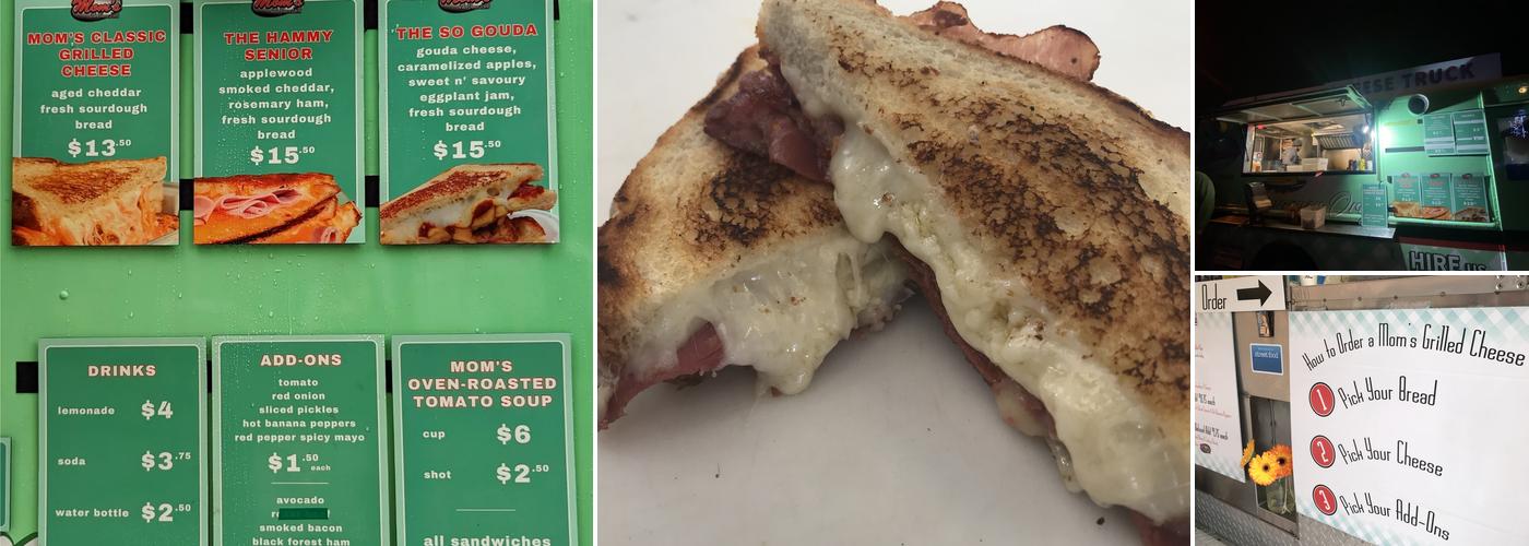 Mom’s Grilled Cheese Truck Menu
