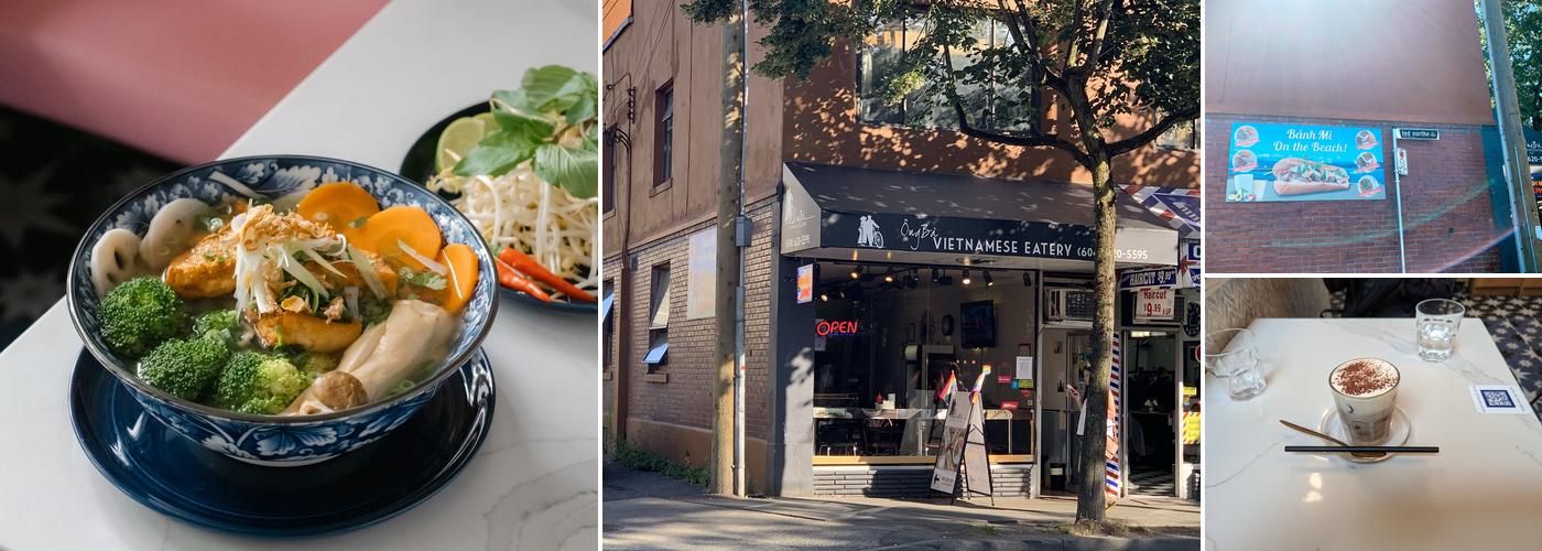 Ôngbà Vietnamese Eatery Menu