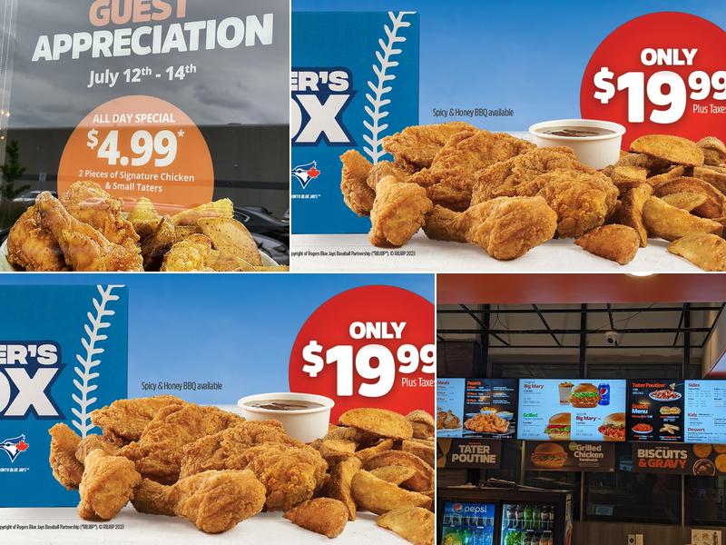 Mary Brown's Chicken Menu