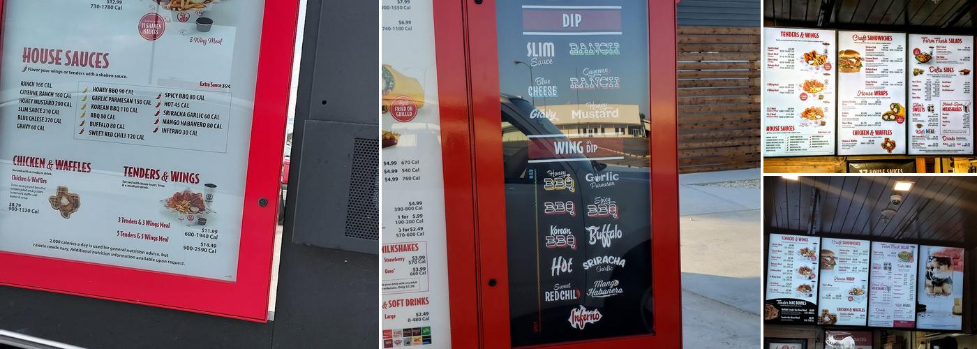 Slim Chickens Menu