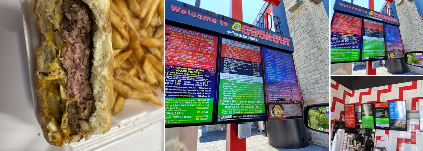 Cook Out Menu
