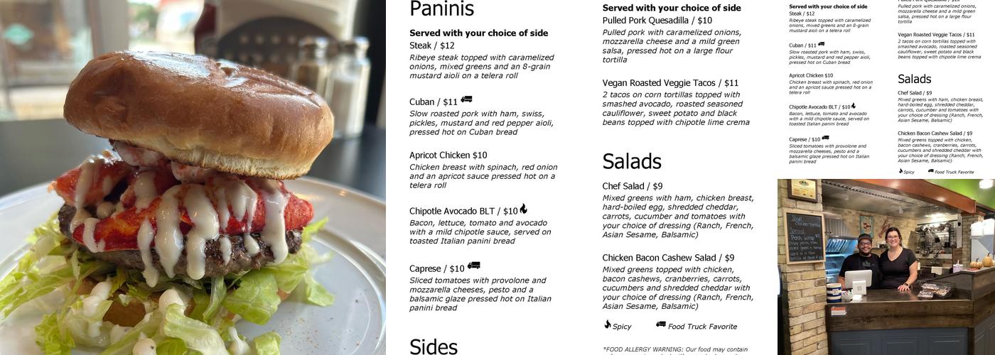 Junior’s Eats Menu