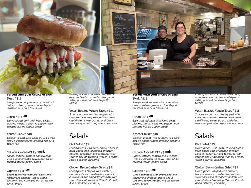 Junior’s Eats Menu