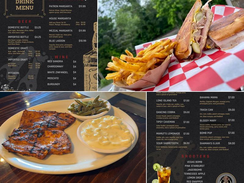 Mamut Bar N' Grill Menu