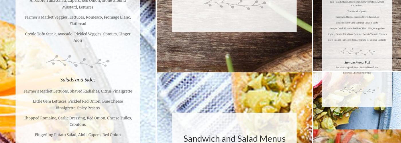 Oren's Kitchen Menu