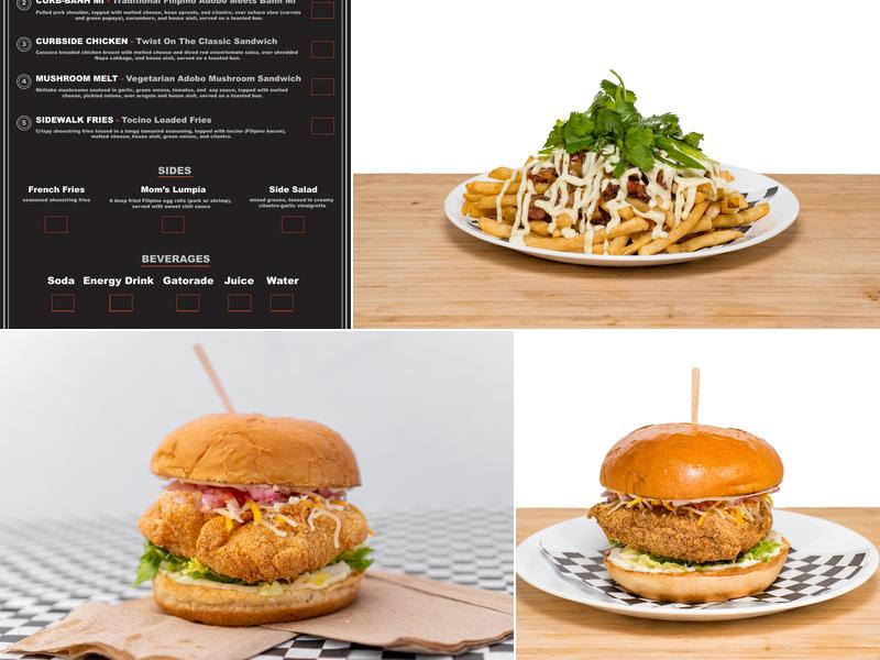 Curbside Kitchen Menu