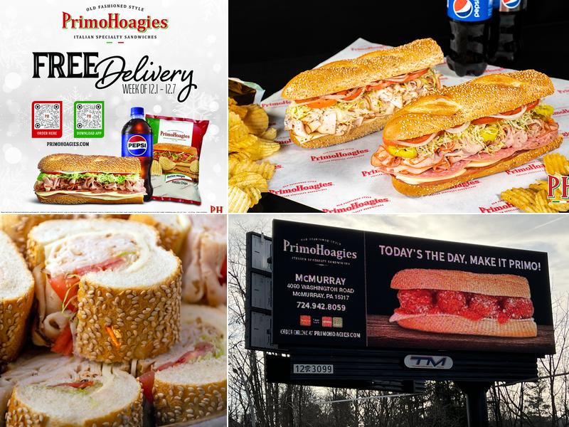 PrimoHoagies Menu