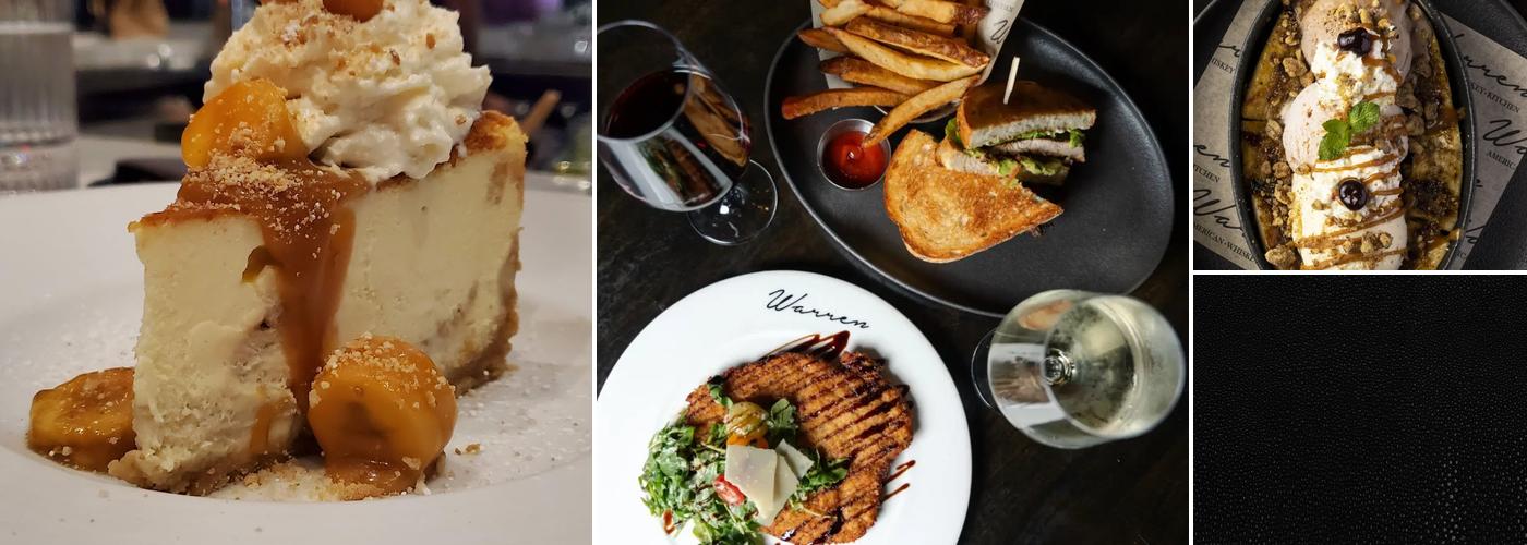 Warren - American.Whiskey.Kitchen Menu