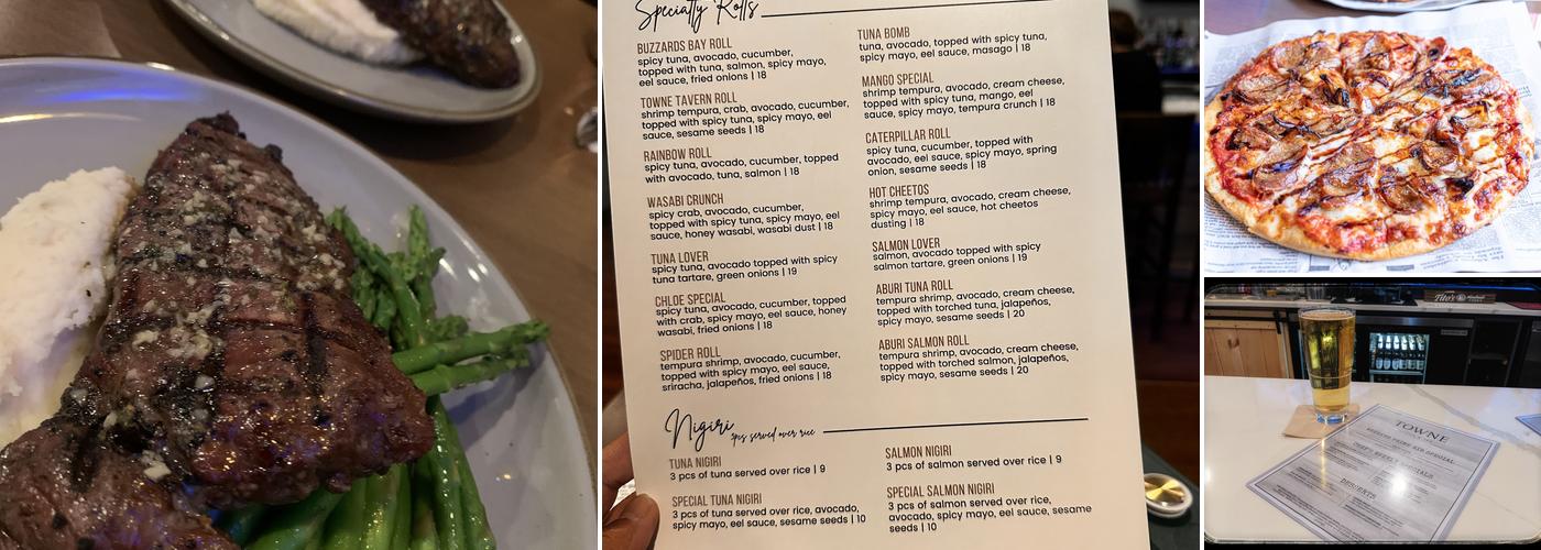 Towne Tavern Menu
