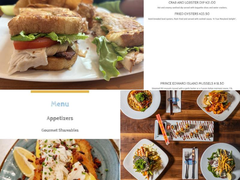 The Gourmet at Kenilworth Menu