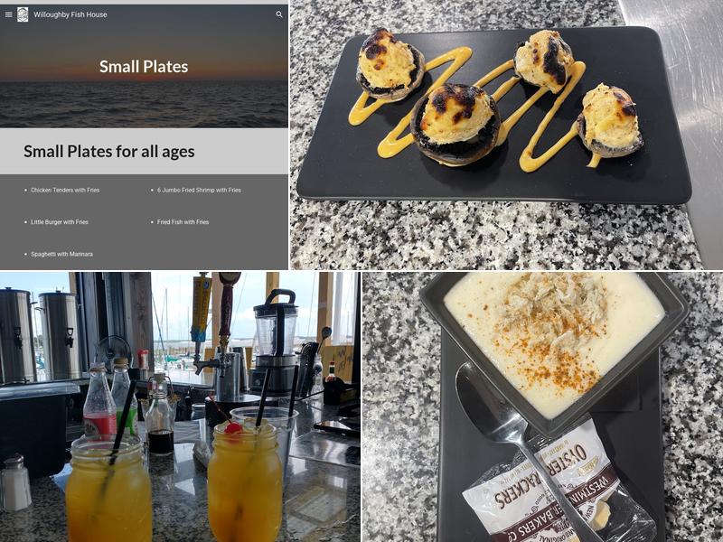 Willoughby Fish House Menu