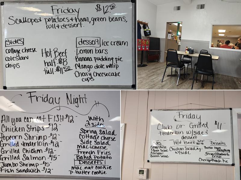 Cafe on the Hill Menu