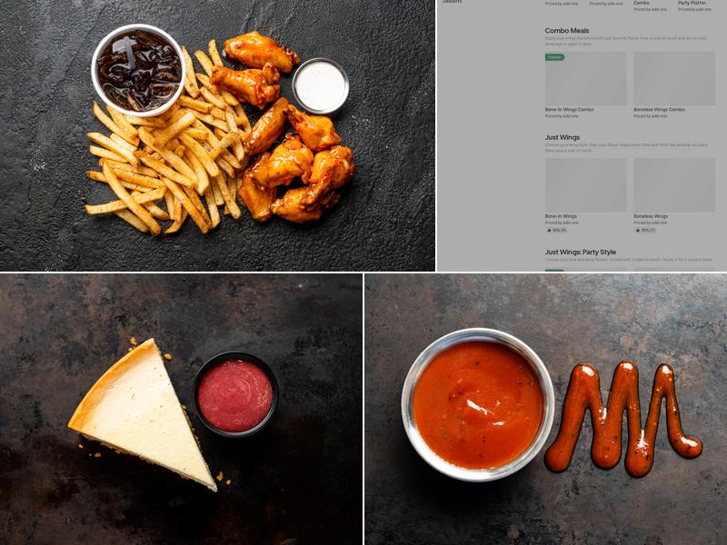 It's Just Wings Menu